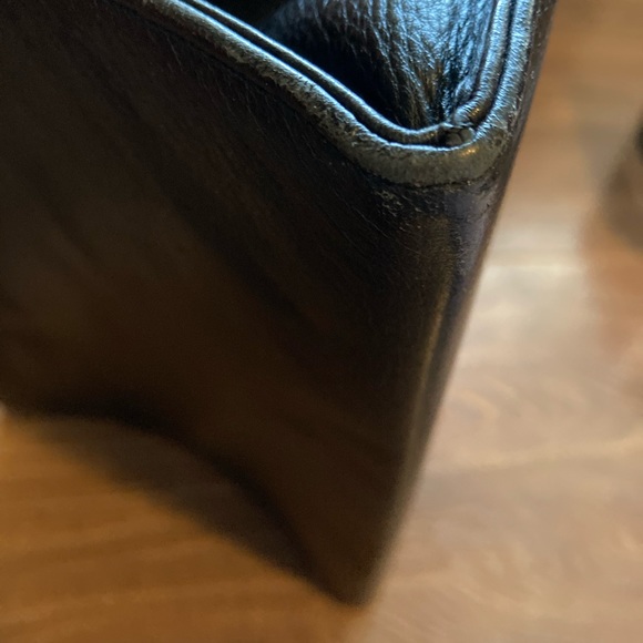 Vintage Kate Spade ♠️ black leather handbag - Picture 11 of 13